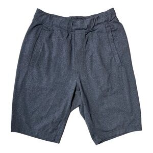 Lululemon Men’s Heathered Gray Luon Shorts Size Small Athletic Training
